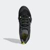 imageadidas Mens Camping Low Rise Hiking BootsBlackWhiteAcid Yellow