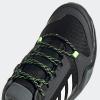imageadidas Mens Camping Low Rise Hiking BootsBlackWhiteAcid Yellow