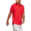 imageadidas Mens Club Short Sleeve Shirt Tennis Casual Casual  BlueBetter Scarlet