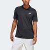 imageadidas Mens Club Short Sleeve Shirt Tennis Casual Casual  BlueBlack