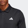 imageadidas Mens Club Short Sleeve Shirt Tennis Casual Casual  BlueBlack