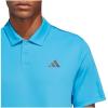 imageadidas Mens Club Short Sleeve Shirt Tennis Casual Casual  BluePulse Blue