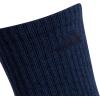 imageadidas Mens Cushioned X 3 MidCrew Socks 3PairNight Marine BlueLegend Ink BlueGrey