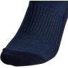 imageadidas Mens Cushioned X 3 MidCrew Socks 3PairNight Marine BlueLegend Ink BlueGrey
