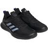 imageadidas Mens Defiant Speed Tennis ShoesBlackBlue DawnLucid Fuchsia
