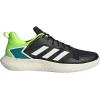imageadidas Mens Defiant Speed Tennis ShoesCore BlackWhiteLucid Lemon