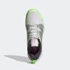 imageadidas Mens Defiant Speed Tennis ShoesCrystal WhiteSilver MetallicCarbon