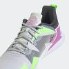 imageadidas Mens Defiant Speed Tennis ShoesCrystal WhiteSilver MetallicCarbon