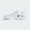 imageadidas Mens Defiant Speed Tennis ShoesWhiteBlackMatte Silver