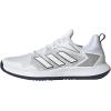 imageadidas Mens Defiant Speed Tennis ShoesWhiteWhiteTeam Navy Blue