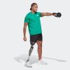 imageadidas Mens Designed 4 Movement TeeCourt GreenWhite