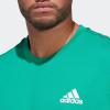 imageadidas Mens Designed 4 Movement TeeCourt GreenWhite