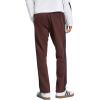 imageadidas Mens Essentials 3Stripes Fleece Open Hem PantsShadow BrownBlack