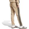 imageadidas Mens Essentials 3Stripes Fleece Open Hem PantsWarm SandstoneBlack