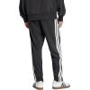 imageadidas Mens Essentials 3Stripes Open Hem Stanford PantsBlackWhite
