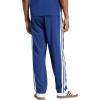 imageadidas Mens Essentials 3Stripes Open Hem Stanford PantsDark BlueWhite