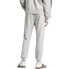 imageadidas Mens Essentials Big Logo French Terry PantsMedium Grey HeatherBlack