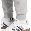 imageadidas Mens Essentials Big Logo French Terry PantsMedium Grey HeatherBlack
