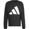 imageadidas Mens Essentials Big Logo Single Jersey Long Sleeve TShirtBlackWhite