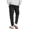 imageadidas Mens Essentials Feel Cozy Fleece Cargo PantsBlackWhite