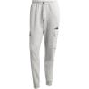 imageadidas Mens Essentials Feel Cozy Fleece Cargo PantsMedium Grey HeatherBlack