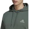 imageadidas Mens Essentials Fleece HoodieGreen Oxidelinen Green