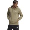 imageadidas Mens Essentials Fleece HoodieOrbit GreenWhite