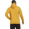imageadidas Mens Essentials Fleece HoodieSemi Solar GoldBlack