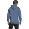 imageadidas Mens Essentials Fleece HoodieWonder SteelWhiite