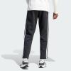imageadidas Mens Essentials Fleece Open Hem 3Stripes Pants Black Medium