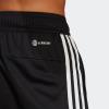 imageadidas Mens Essentials Pique 3Stripes Training ShortsBlackWhiteBlack