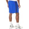 imageadidas Mens Essentials Pique 3Stripes Training ShortsLucid BlueBlack
