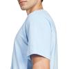 imageadidas Mens Essentials Small Logo Single Jersey TShirtBlueBlack
