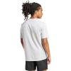 imageadidas Mens Essentials Small Logo Single Jersey TShirtLight Grey HeatherBlack