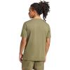 imageadidas Mens Essentials Small Logo Single Jersey TShirtOlive StrataBlack