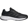 imageadidas Mens Gamecourt 20 Tennis SneakerBlackBlackGrey