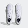imageadidas Mens Gamecourt 20 Tennis SneakerWhiteWhiteMatte Silver
