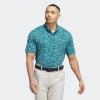 imageadidas Mens GoTo Printed Golf Polo ShirtArctic Fusion