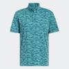 imageadidas Mens GoTo Printed Golf Polo ShirtArctic Fusion