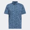 imageadidas Mens GoTo Printed Golf Polo ShirtArctic Night