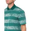 imageadidas Mens GoTo Printed Golf Polo ShirtCollegiate Green