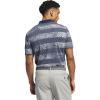 imageadidas Mens GoTo Printed Golf Polo ShirtCollegiate Navy