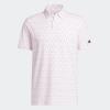 imageadidas Mens GoTo Printed Golf Polo ShirtCoral Fusion