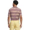 imageadidas Mens GoTo Printed Golf Polo ShirtShadow Fig Melange