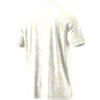 imageadidas Mens GoTo Printed Golf Polo ShirtWhitePowder Yellow S25