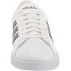 imageadidas Mens Grand Court 20 Tennis ShoeFtwr WhiteGreen OxideAltered Amber