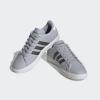 imageadidas Mens Grand Court 20 Tennis ShoeHalo SilverShadow OliveWhite