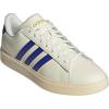 imageadidas Mens Grand Court 20 Tennis ShoeOff WhiteLucid BlueBetter Scarlet