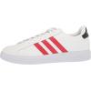 imageadidas Mens Grand Court 20 Tennis ShoeWhiteBetter ScarletBlack
