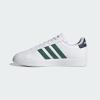 imageadidas Mens Grand Court 20 Tennis ShoeWhiteCollegiate GreenShadow Navy